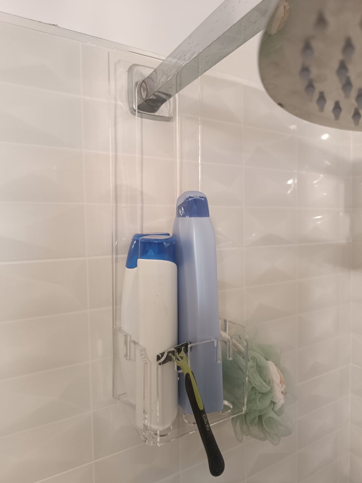 Portasapone Doccia in Plexiglass Universale a Sospensione - ALKYMIA