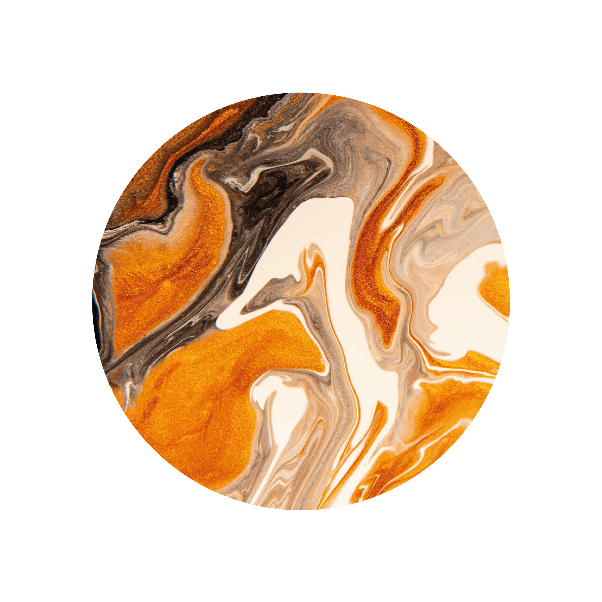 Set 6 Sottobicchieri Marmo Moderno in PVC – Design Elegante, 4 Varianti Colore - ALKYMIA